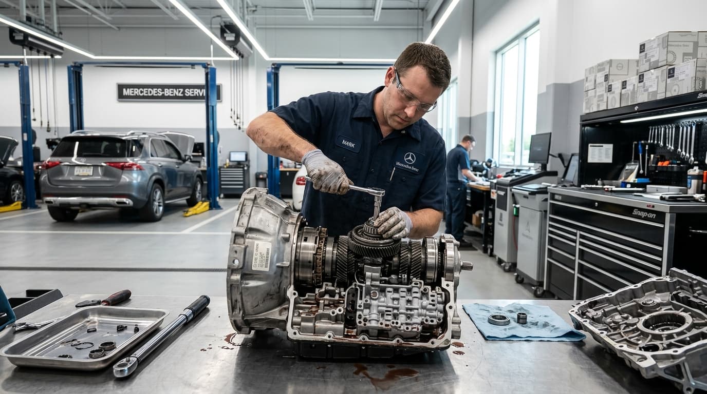 Mercedes 7G/9G-Tronic Transmission Overhaul